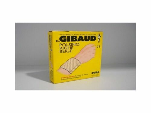 Gibaud polsino righe beige - gibaud,