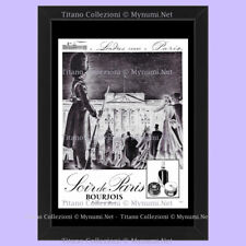 Anni ' 30  * Pubblicità Originale "Bourjois, Profumi, Soir de Paris" Cornice