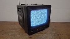 Philips 9" Cube B&W CRT TV