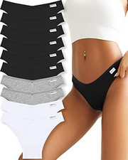 10Pcs Slip Coton Donna Slip