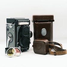 Rolleiflex T Grey Ottica Zeiss Tessar 75mm f3.5