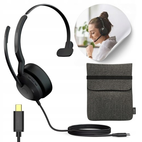 Cuffie mono con microfono