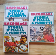 Storia d'Italia a fumetti Enzo Biagi 3 volumi Mondadori