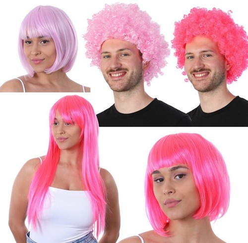 Parrucche rosa unisex parrucca