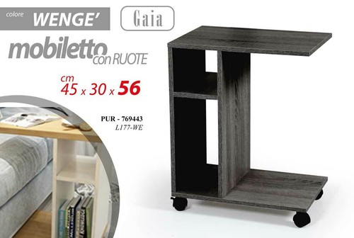 Mobile divano gaia con - ruote, 3