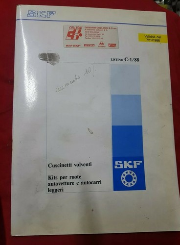 Copia catalogo originale - da,