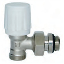 VALVOLA TERMOSTATICA ANGOLARE NICHEL 1/2 PINTOSSI