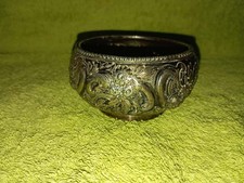 ? Antica ciotola in argento sterling - Londra 1889 - Harrison & Sons