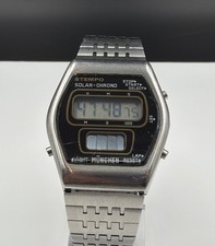 Tempo Solar Chronograph LCD