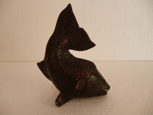 Chine carpe koï bronze - en,