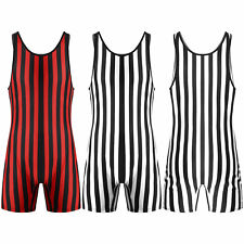 Body uomo a righe wrestling