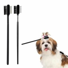 Puppy Pets Accessories Tear Stain Remover Dog Combs Pet Eye Comb Head Brush