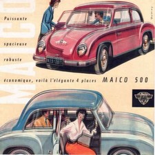 Catalogue brochure Maico 500