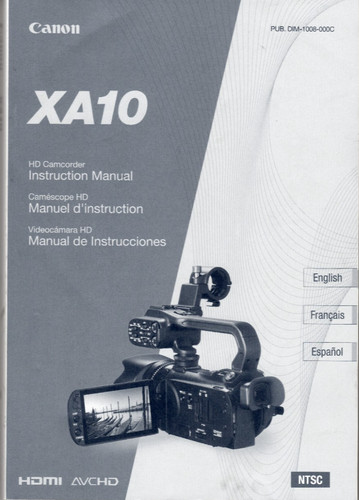 Videocamera originale canon - videocamera,