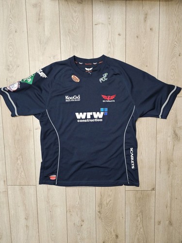 Maglia scarletti rugby vintage - scarletti,