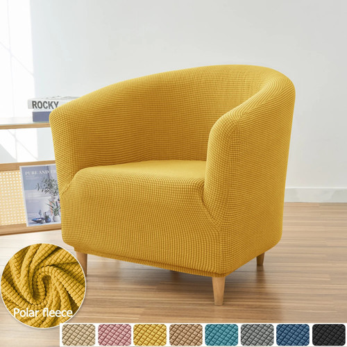 Polar fleece club sofa - fleece,