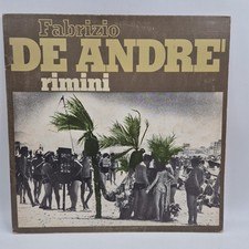LP musica italiana FABRIZIO DE ANDRÈ - Rimini SMRL 6221 Dischi Ricordi Italy