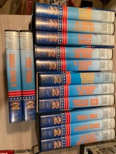 Raccolta VHS john Wayne, 11 + 2 doppie, 3 cofanetti