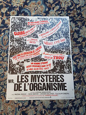 AFFICHE 1971 Wilhelm Reich, Les mystères de l'organisme 40x60 Makavejev