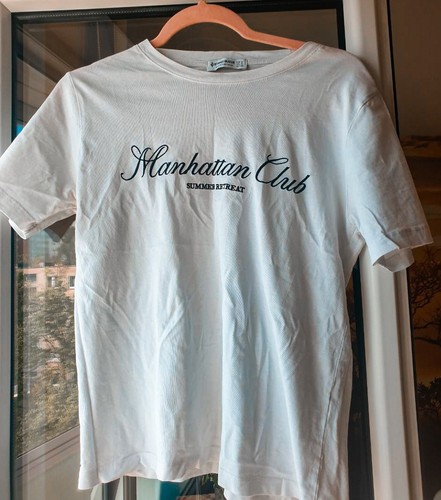 Shirt stradivarius bianca - t-shirt,