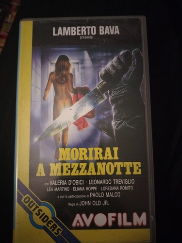 Vhs morirai mezzanotte - a,