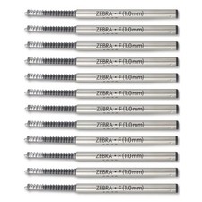 12 x Zebra F Refill Ballpoint