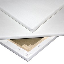 Tela pittorica 80x90x1,7cm in JUTA da dipingere per pittori pittura telaio te...