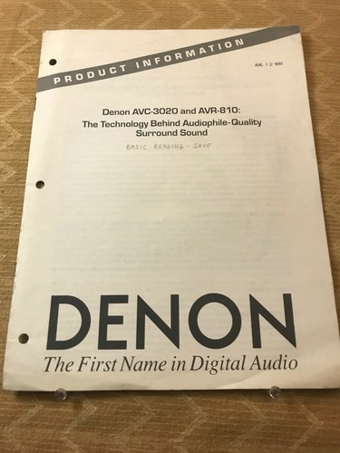 Originale denon - originale,