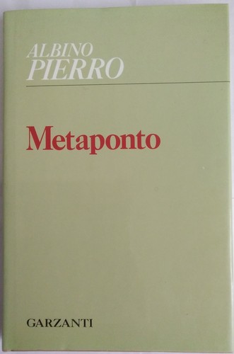 Albino pierro metaponto - albino, pierro.