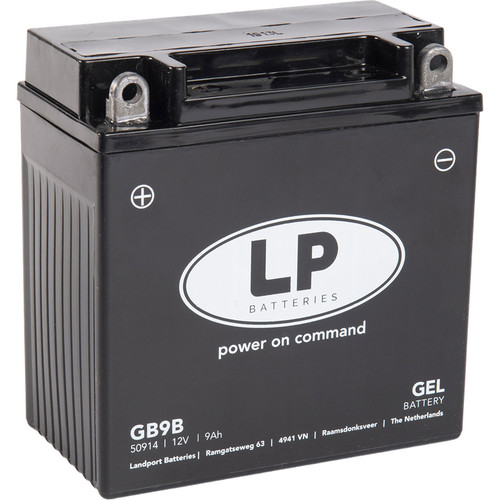 Batterie gel yb9 - batterie, yb9-b