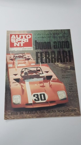 Autosprint 1972 buon anno - 1972,