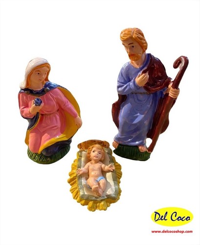 Set pezzi natività presepe - 3,