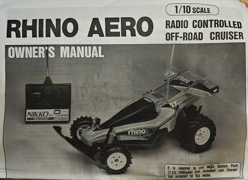 Nikko rhino aero manuale - nikko,