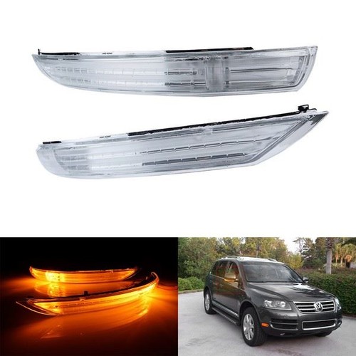 Led ambra specchietto - ambra, laterale