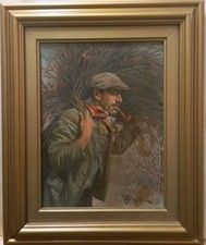 VECCHIO QUADRO DIPINTO OLIO