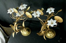 COPPIA grandi applique antiche