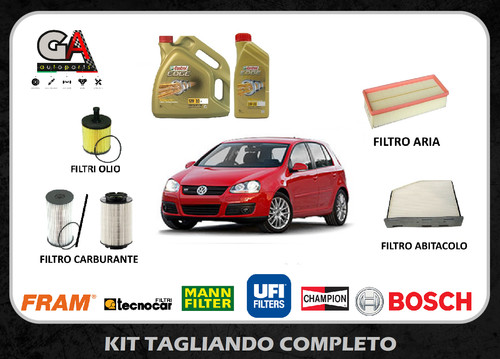 Kit tagliando golf 9 tdi - tagliando, 1.9