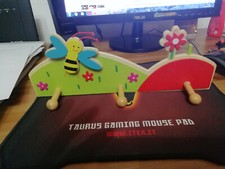  Attaccapanni per camera da letto bambini in legno multistrato realizzato a mano