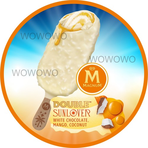 Adesivo furgone gelato magnum - adesivo,