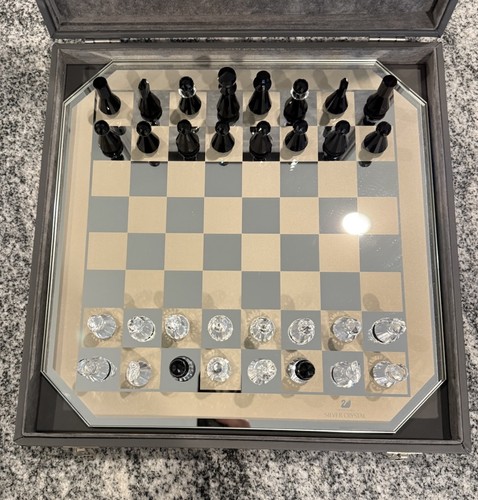 Set scacchi cristallo argento