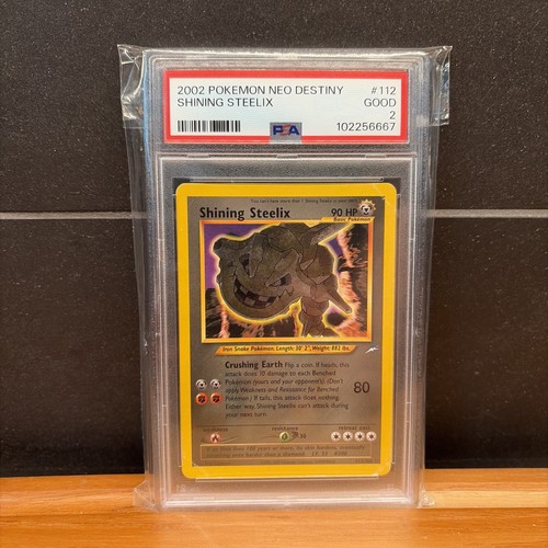 Psa shining steelix 2002 neo - psa, 2