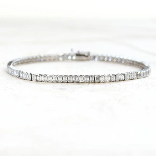 Pt900 bracciale tennis - pt900,