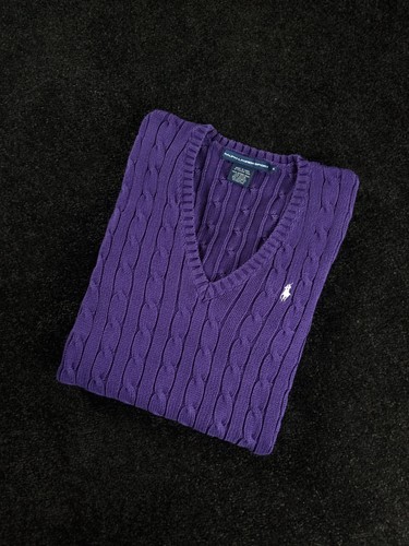 Sweater cable knit neck - sweater, v-neck