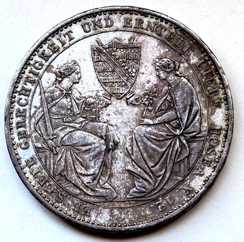 Sassone tallero 1854 resa - sassone,