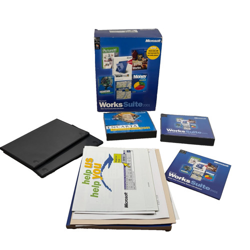 Microsoft works suite 2001 - works,