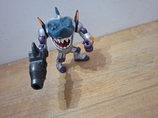 RARO - Street Sharks Space Force - PowerArm Ripster - Mattel 1996 - sano