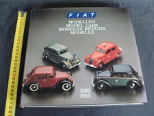 Libro Fiat modellini 1899 1985 model cars book