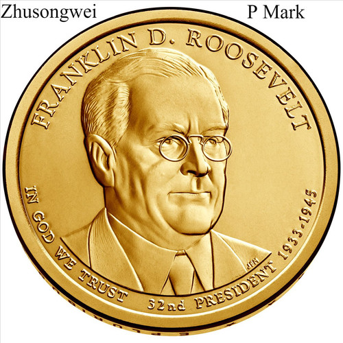 2014 presidential dollar - 2014, us