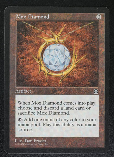 Mox diamond stronghold mtg - stronghold,