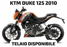 TELAIO DISPONIBILE IN REGOLA CON DOCUMENTI E TARGA KTM DUKE 125 2010